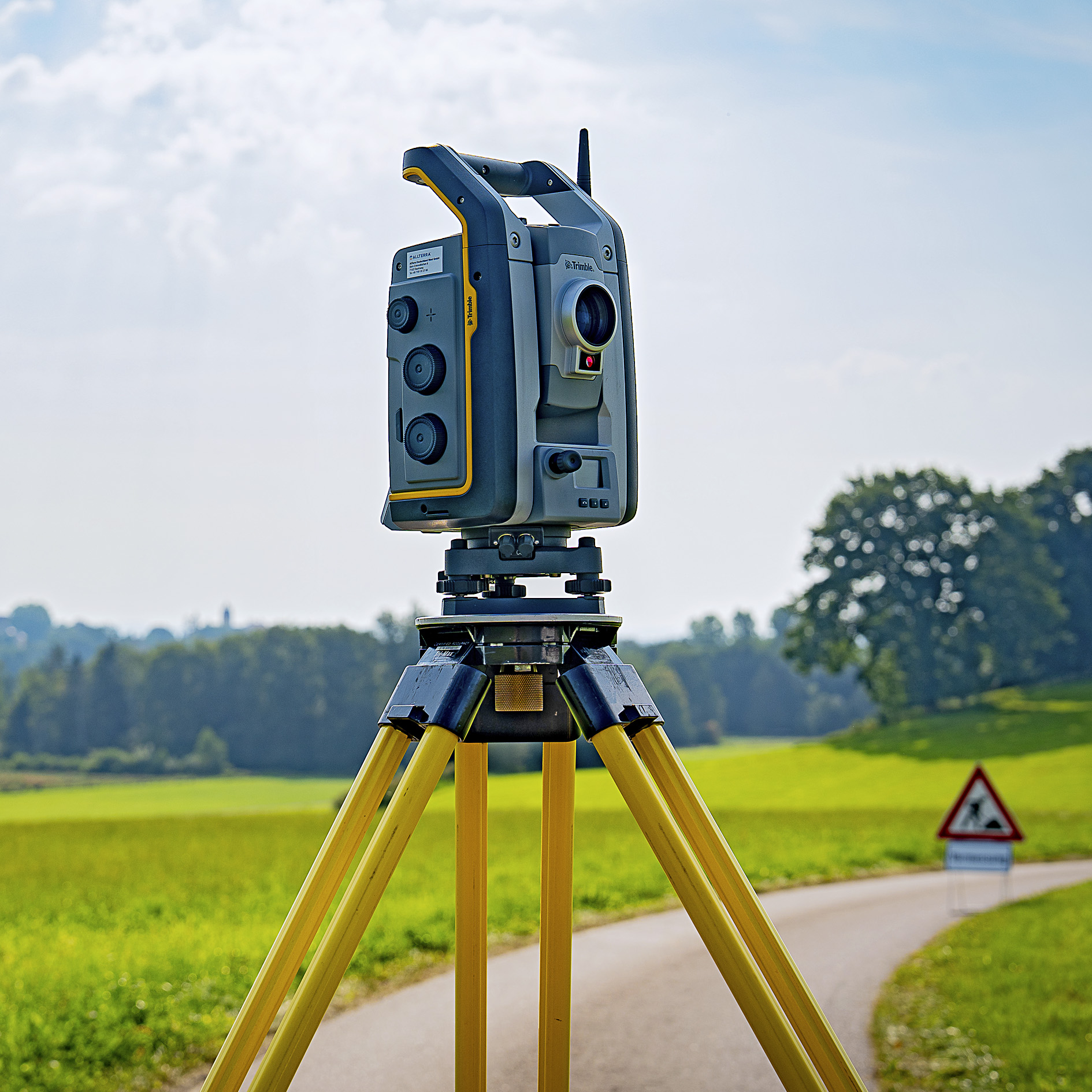 Messgerät unter freien Himmel